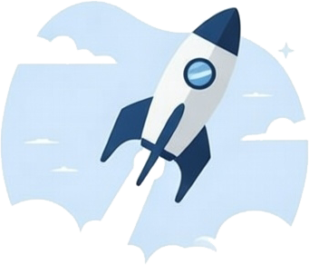 Rakieta symbolizująca nowy początek